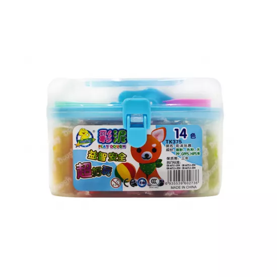 Plastilin TK375 qabda 12 rəng