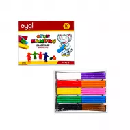 Plastilin i-410 10 rəng 200 qr premium