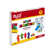 Plastilin i-410 10 rəng 200 qr premium