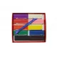 Plastilin 280017 10 rəng multiki 200 qr