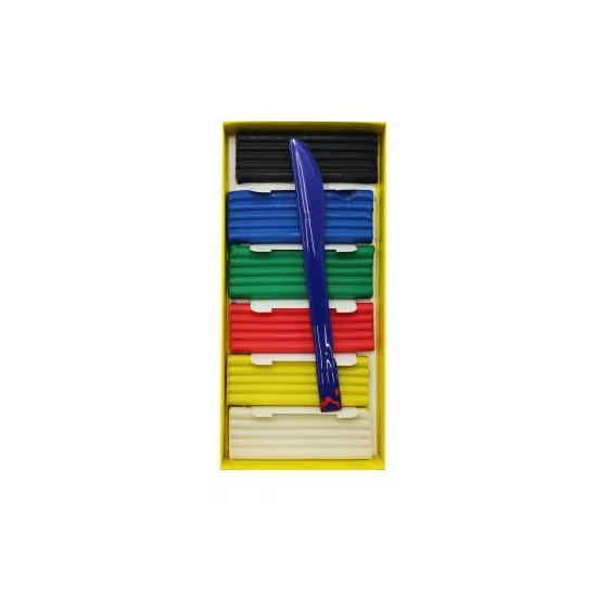 Plastilin 280042 6 rəng Yunıy xudojnik