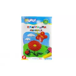 Plastilin OL-1910 8 rəng 160 qr