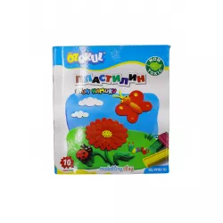 Plastilin OL-1910 10 rəng 200 qr