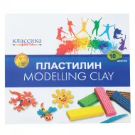 Plastilin 1110 10 rəng 200qr