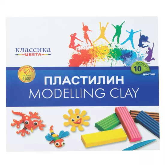 Plastilin A1110 10 rəng 200qr