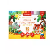 Plastilin PL12D 12 rəng 180qr