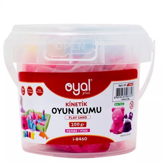 Sintetik qum i-8460 200gr çəhrayı