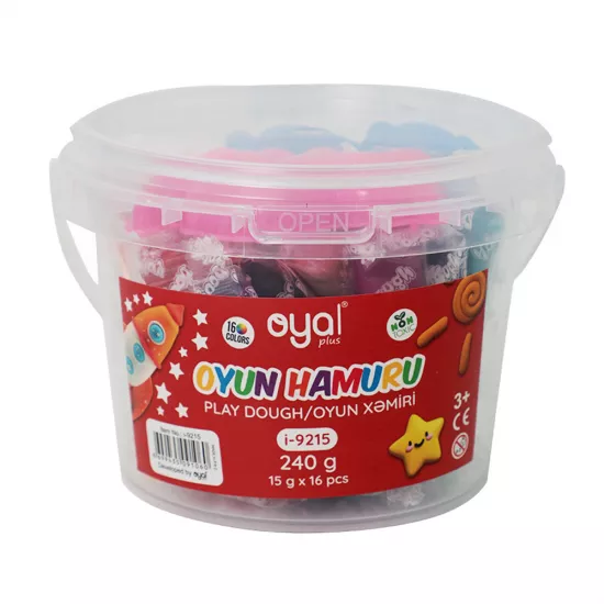 Plastilin i-9215 16 rəng