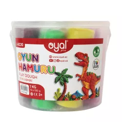 Plastilin i-9220 10 rəng