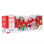 Plastilin i-9345 12 rəng ələ yapışmayan