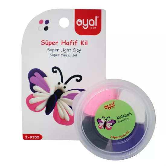 Plastilin i-9350 4 rəng ələ yapışmayan