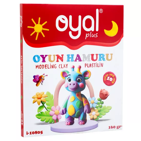 Plastilin i-10805 10 rəng