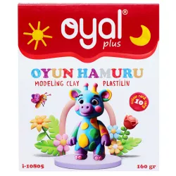 Plastilin i-10805 10 rəng