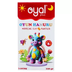 Plastilin i-10795 6 rəngli