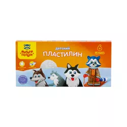 Plastilin DL_10232 6 rəng 90qr