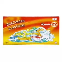Plastilin 210119_03 22 rəng 440 qr multiki