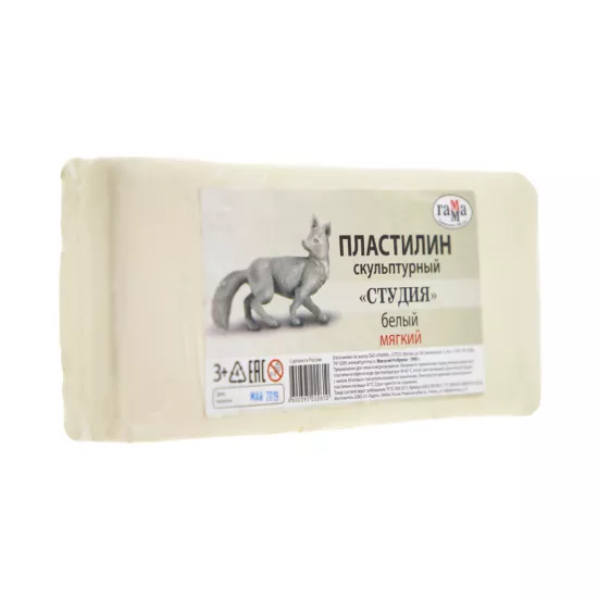 Plastilin skulıpturnıy 2.80.E100.004.1 1kq M ağ