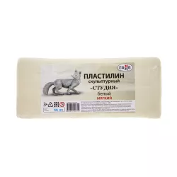 Plastilin skulıpturnıy 2.80.E100.004.1 1kq M ağ