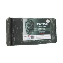 Plastilin skulıpturnıy 2.80.E100.004 1kq M zeytun