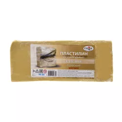 Plastilin skulıpturnıy 2.80.E100.002 1kq M dəri rəng