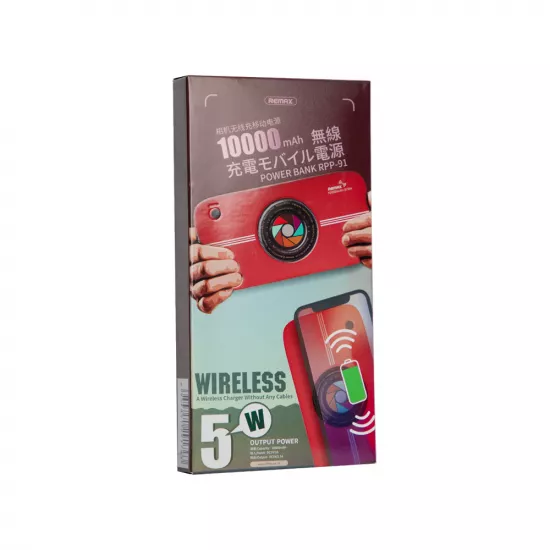 Power bank RPP-91 Wireless 10000mAh