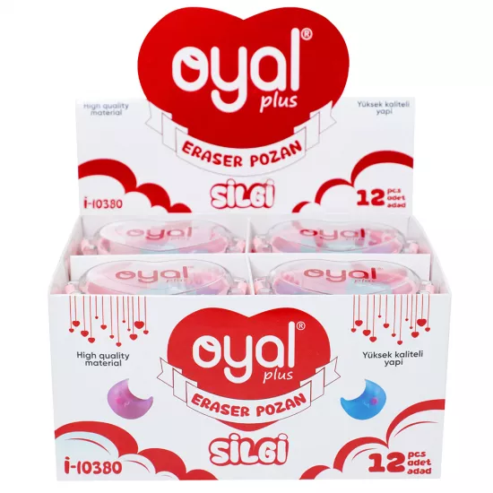 Pozan i-10380 mavi ürəkli qabda