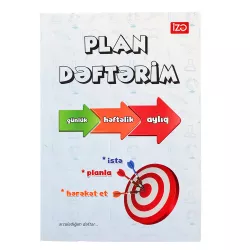 Plan Dəftərim (günlük həftəlik aylıq) (İZƏ)