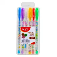 Qələm i-457 zərli 6 rəngli