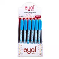 Qələm i-6170 display 30 ədədli mavi 0.7mm