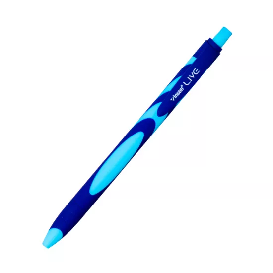 Qələm F20 vinson 0.7mm mavi
