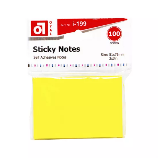 Qeyd kağızı notes A-199 (51x76) 100 ədədli