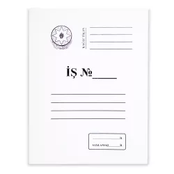 İş qovluğu (Sadə + Rəngli)