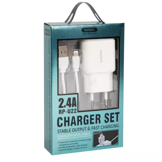 Adapter RP-U22 2çıxışlı + USB kabel (Iphone)