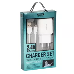 Adapter RP-U22 2çıxışlı + USB kabel (Micro)