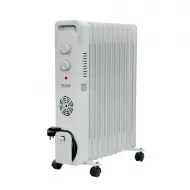 Radiator Q-4230/11/F 11-li 2500W ventilyatorlu