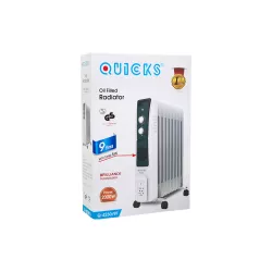 Radiator Q-4230/9/F 9-lu 2000W ventilyatorlu Radiator Q-4230/9/F 9-lu 2000W ventilyatorlu