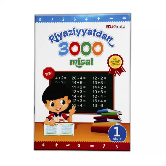 Riyaziyyatdan 3000 misal 1-ci sinif