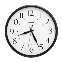 Divar saatı A-8220 qara