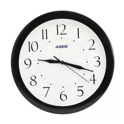 Divar saatı A-8235 qara
