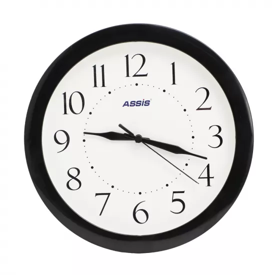Divar saatı A-8235 qara