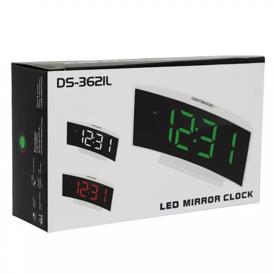 Saat elektron DS-3621L (ağ,yaşıl,qırmızı)