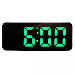 Saat elektron DS-3821L (güzgülü) (ağ,yaşıl,qırmızı)