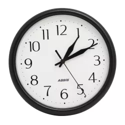 Divar saatı A-8250 qara