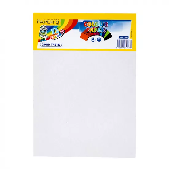 Rəngli kağız A4 7048 12 rəng