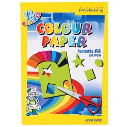 Rəngli kağız A4 7048 12 rəng Rəngli kağız A4 7048 12 rəng