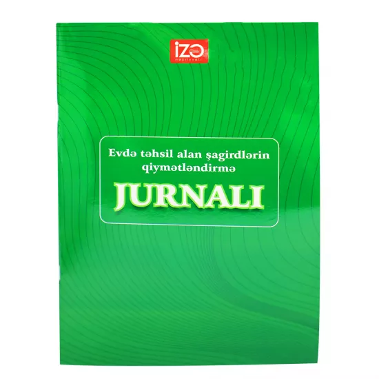 Evdə təhsil alan şagirdlərin qiymətləndirmə jurnalı (İZƏ)