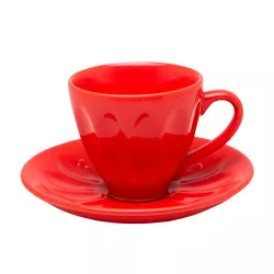 Çay dəsti 106-320 8-parça Rəngli (Keramik)