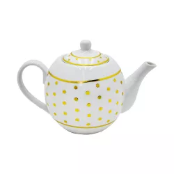 Çaynik FR-5485-7G dəm 7' 6 ədədli qızılı mavi güllü