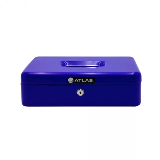 Pul qabı dəmir AS-CB-3002-BE (240xH90mm) mavi