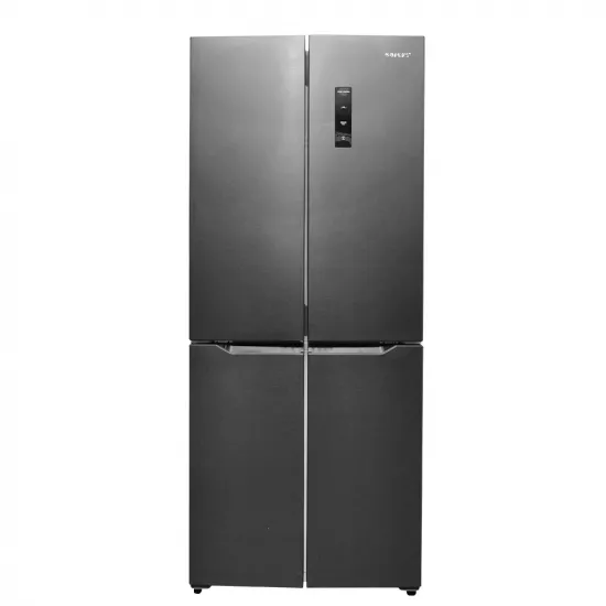 Soyuducu nofros 4 qapılı Q-9905 boz 418L (sensor ekran)